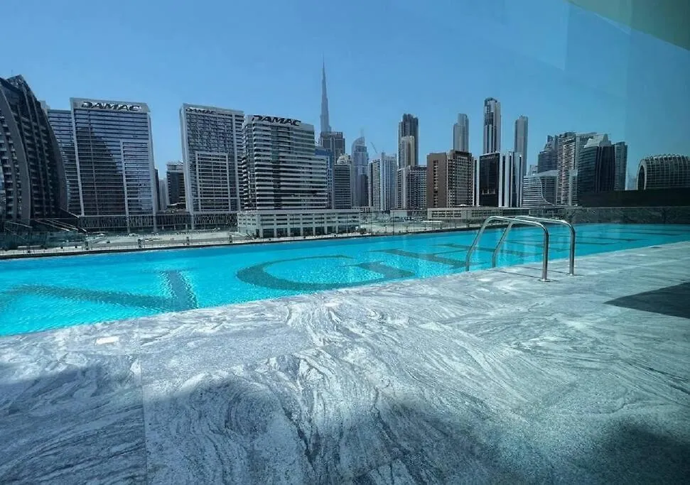 Havn - Studio In Business Bay, Burj Khalifa View Dubai