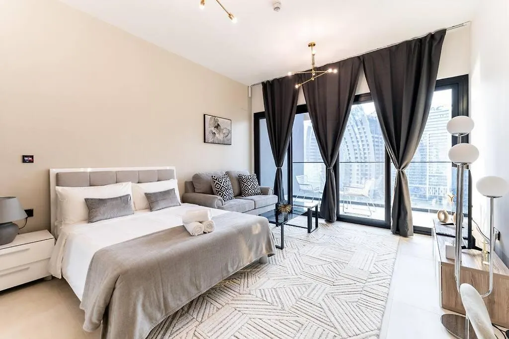 Havn - Studio In Business Bay, Burj Khalifa View Dubai United Arab Emirates