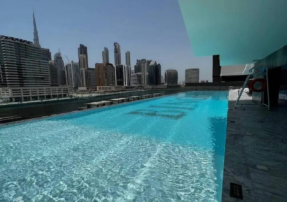 Apartment Havn - Studio In Business Bay, Burj Khalifa View Dubai
