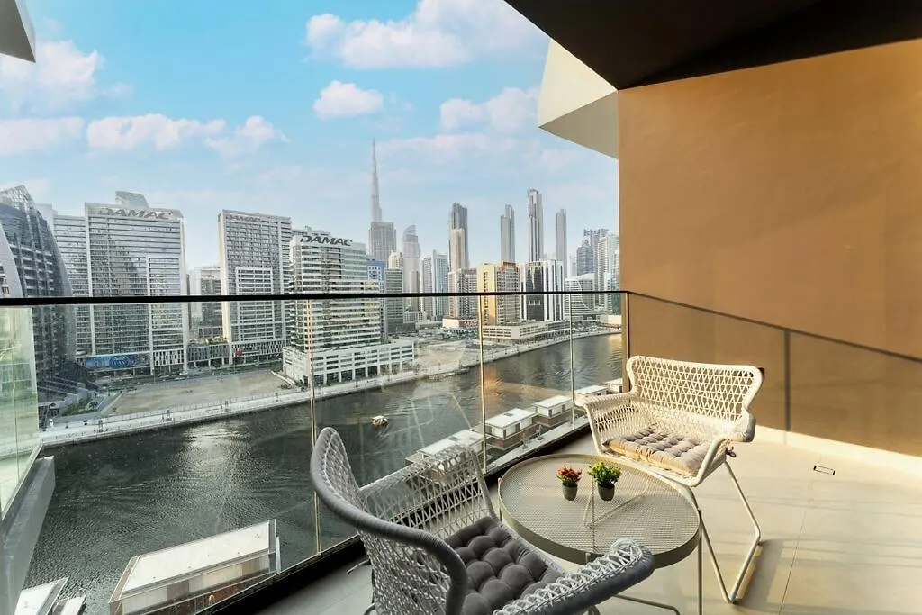 Havn - Studio In Business Bay, Burj Khalifa View Dubai